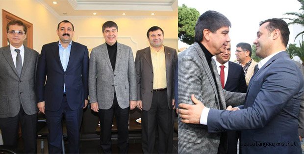 BAŞKAN TÜREL’DEN KAYMAKAM TANRISEVEN’E ZİYARET