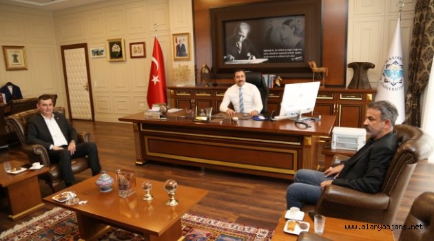 Başkan Türkdoğan’dan Rektör Kalan’a ziyaret