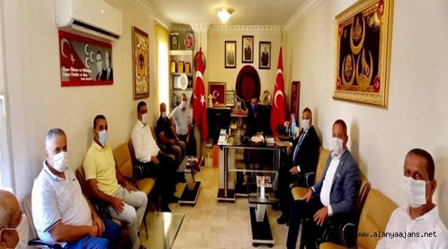Başkan Türkdoğan'a hayırlı olsun ziyaretleri başladı