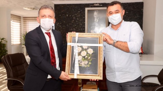 Başkan Yücel’den Ergen’e ziyaret