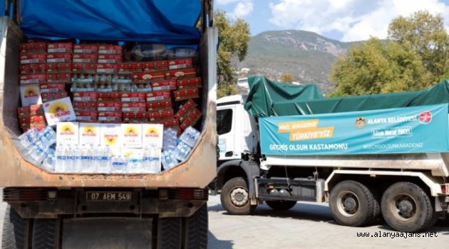 Başkan Yücel’den Kastamonu’ya yardım desteği
