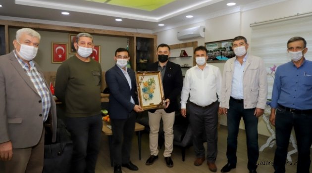Başkan Yücel’den meslektaşına ziyaret