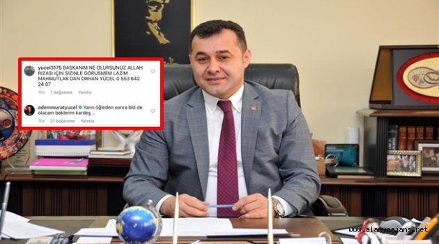 Başkan Yücel’den samimi yanıt: Beklerim kardeş