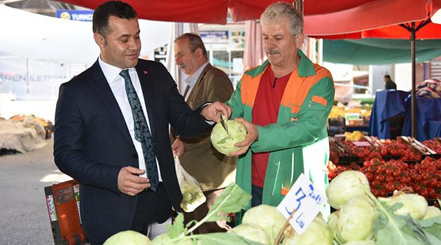 Başkan Yücel Esnafı Ziyaret Etti