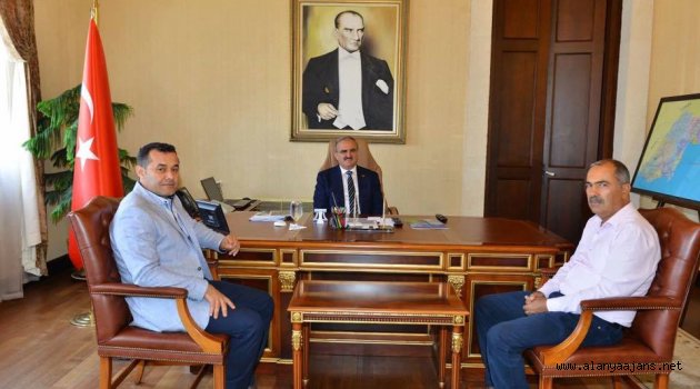 Başkan Yücel Vali Karaloğlu'nu ziyaret etti