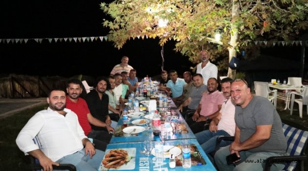Başkan Yücel, yangın ekibiyle buluştu