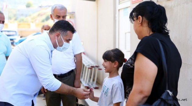 Başkan Yücel'den kurban kesim noktalarına ziyaret