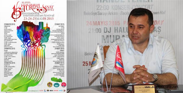 BAŞKAN YÜCEL’DEN TURİZM VE SANAT FESTİVALİNE DAVET