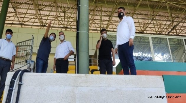 Başkan Yücel'e ‘stadyum' teşekkürü