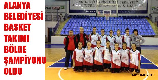 BASKETTE BÖLGE ŞAMPİYONUYUZ