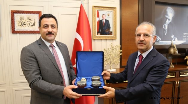 Başsavcı İnal'dan Rektör Kalan'a ziyaret