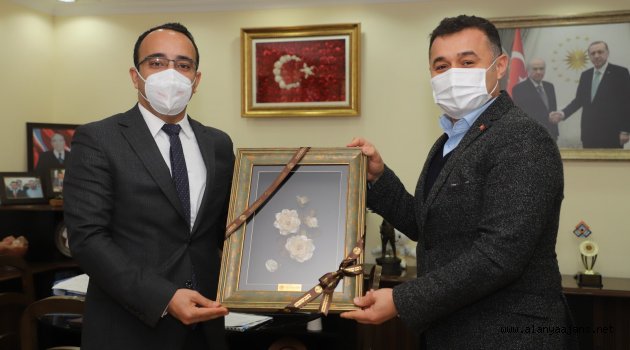 Başsavcı Kesgin’den Başkan Yücel’e veda ziyareti
