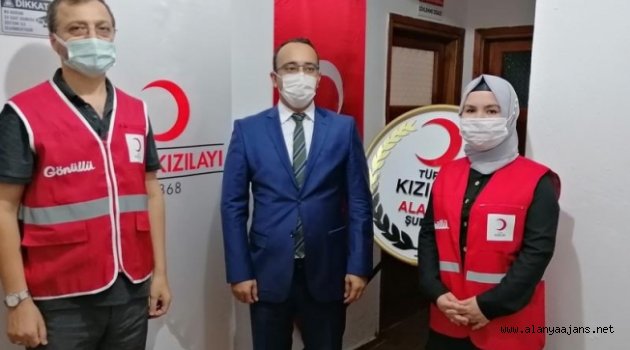 Başsavcı Kesgin’den Kızılay Alanya’ya ziyaret