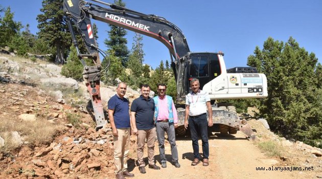 Belediye yayla yollarını açıyor
