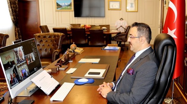 Birliğin işleyişini Rektör Ekrem Kalan aktardı