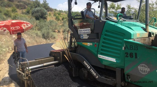 Büyükşehirden asfalt atağı