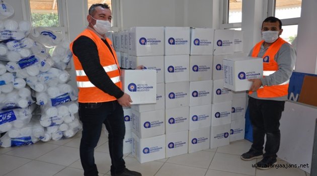 Büyükşehirden ihtiyaç sahiplerine destek