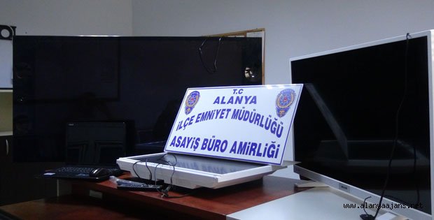 ÇALINTI TELEVİZYONLAR BULUNDU
