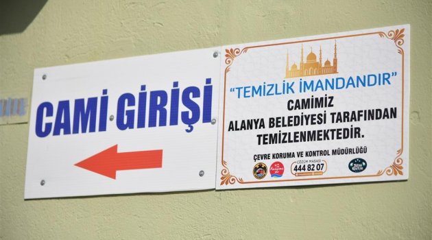 Camilerin temizliği belediyeden
