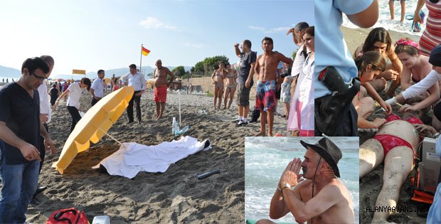 ÇEK TURİST KOCASININ GÖZLERİ ÖNÜNDE BOĞULDU
