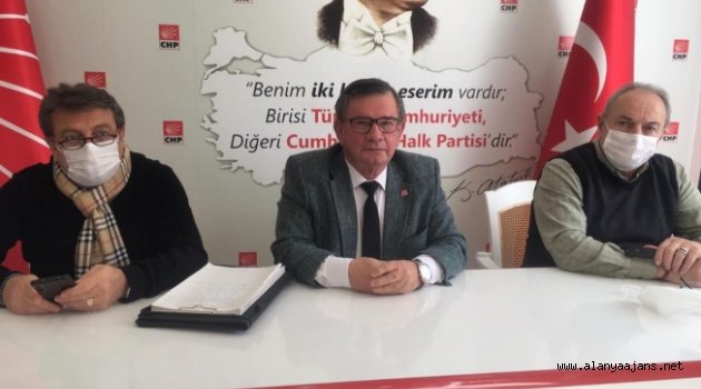 CHP Alanya'dan eleştiri yağmuru