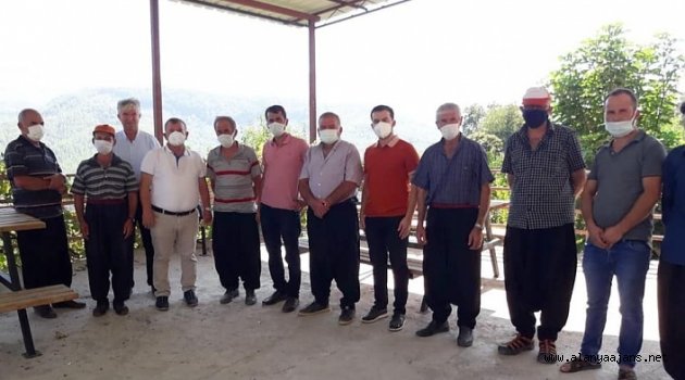 CHP Alanya'dan mahalle ziyareti