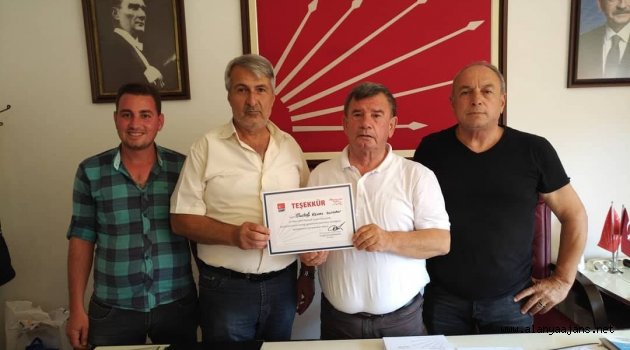 CHP’den üyelere yerel seçim teşekkürü