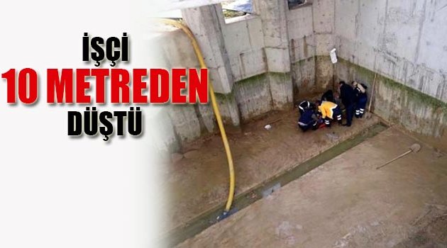 Çukura Düşen İşçi, Vinçle Kurtarıldı