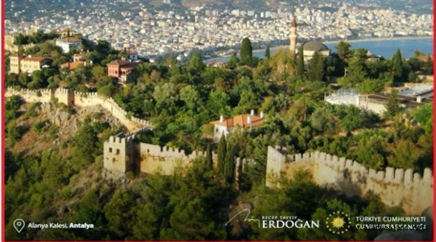 Cumhurbaşkanı Erdoğan'dan Alanya paylaşımı