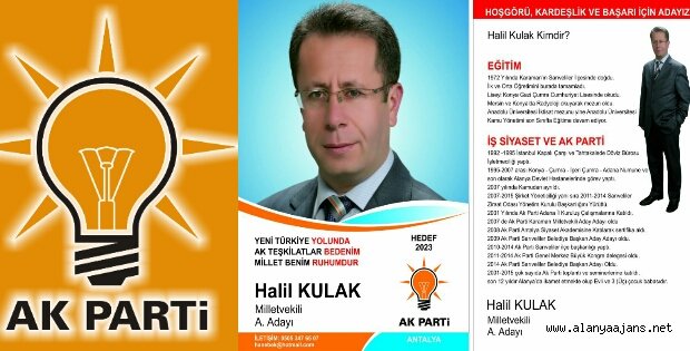 DAVUTOĞLU'NUN KOMŞUSU AK PARTİ ANTALYA ADAY ADAYI