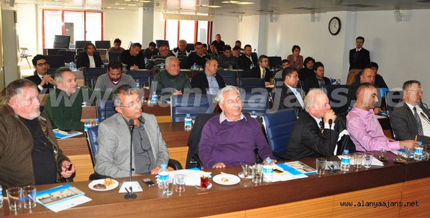 DENİZCİLER ALANYA’DA SORUNLARI TARTIŞTI