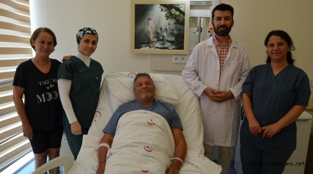 Dev kitle başarılı ameliyatla alındı