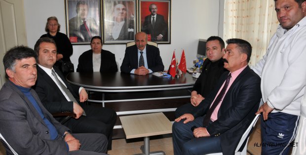 DEVRİM KÖK, BAŞKAN VEKİLİ CAN'I ZİYARET ETTİ