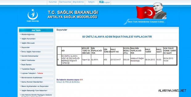 DİŞ HASTANESİ İHALESİ YAPILIYOR