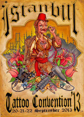 Dövme sanatı İstanbul Tattoo Convention'da!