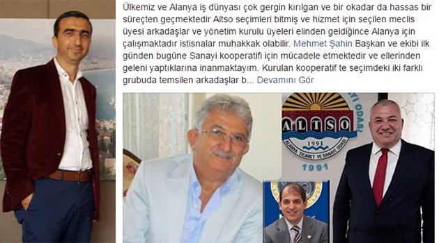 Durusoy'da Şahin'e destek verdi