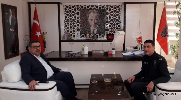 Erdoğan'dan Müdür Avcı'ya ziyaret