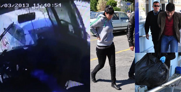 POLİSTEN KAÇARKEN OTOBÜSE ÇARPTI