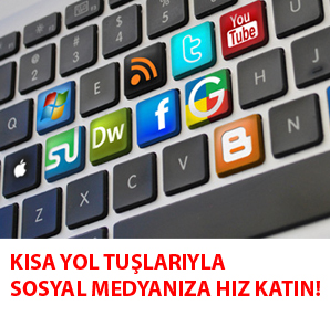 Facebook ve Twitter için Klavye Kısayolları!