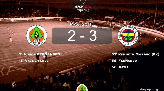 Fenerbahçe - Alanyaspor : 3 - 2