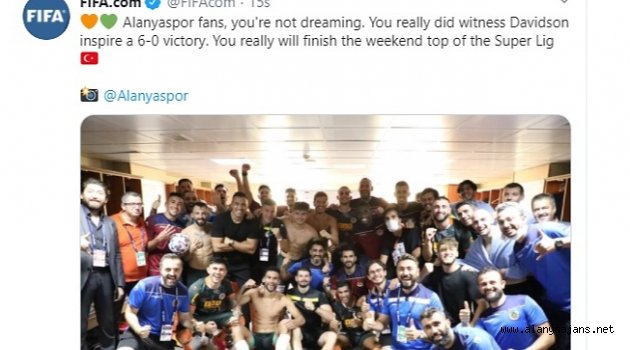 FİFA’dan Alanyaspor paylaşımı