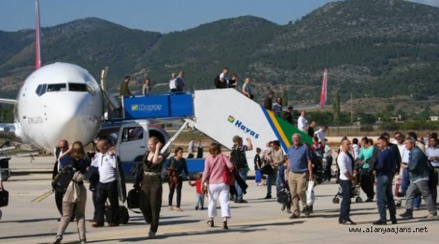 Gazipaşa Havalimanı'nda yüzde 128’lik artış