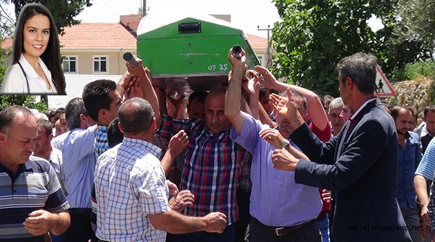 Genç doktor son yolculuğuna uğurlandı