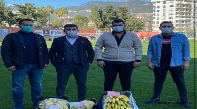 Genç işadamından Kestelspor’a moral ziyareti