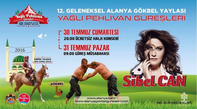 Yağlı Güreş Gökbel'de İzlenir