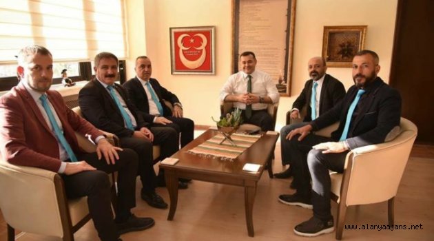 Gökçe, Başkan Yücel'i Ziyaret Etti