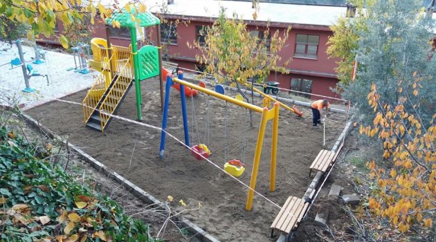 Gümüşkavaklılar spor aletlerine kavuştu