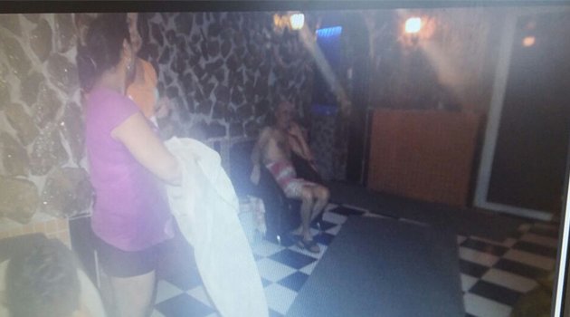 Hamam kaçak 'tellak' baskını