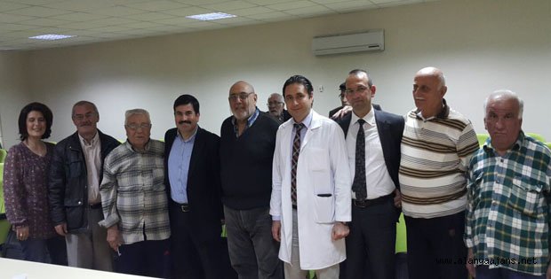 HASTANE YÖNETİMİ HUZUR EVİNİ ZİYARET ETTİ