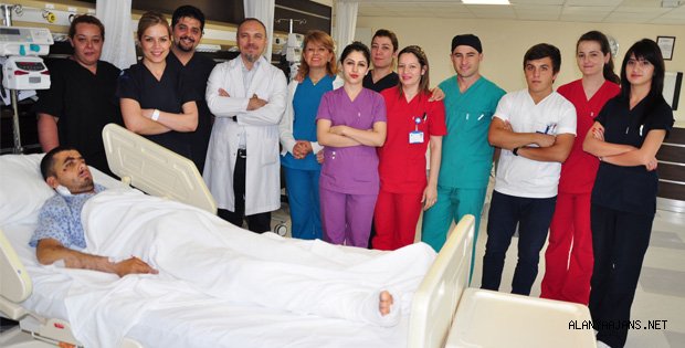 HAYAT KURTARAN İLK AMELİYAT ANADOLU HASTANESİNDE